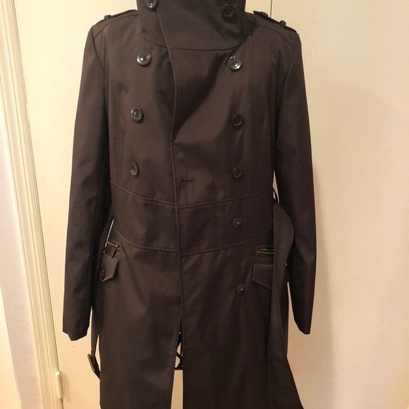 *NWOT* Marc New York Brown Trenchcoat - Picture 5 of 8